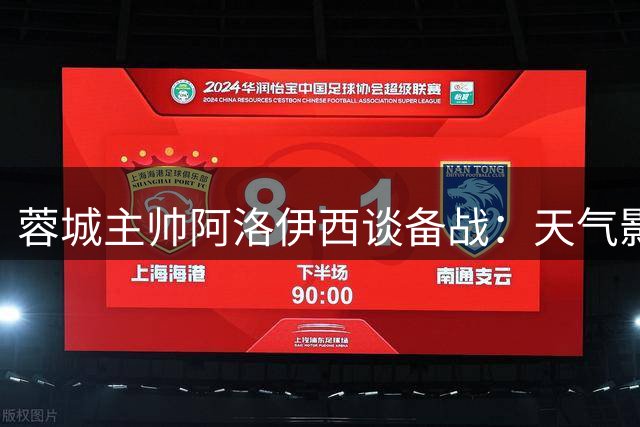蓉城主帅阿洛伊西谈备战：天气影响训练安排 誓用精彩表现回报球迷